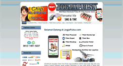 Desktop Screenshot of jogjapulsa.com